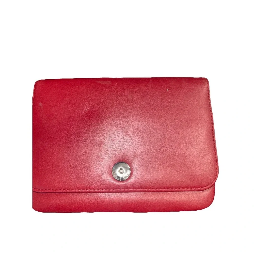 VTG  Etienne Aigner  Red Leather Wallet, Clutch